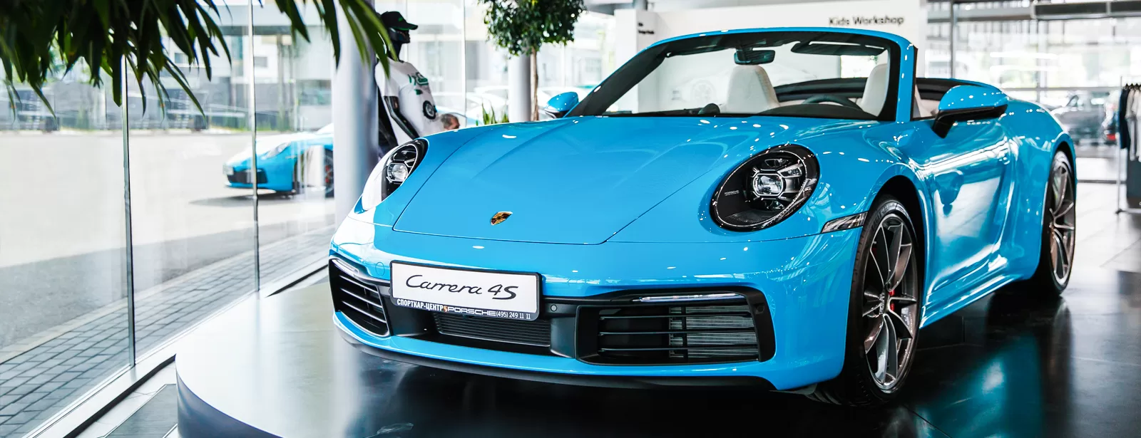 Новый 911 Carrera 4S Cabriolet. Ваше новое открытие. В Порше Центр Рублевский.